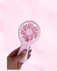 Pink Portable Lash fan